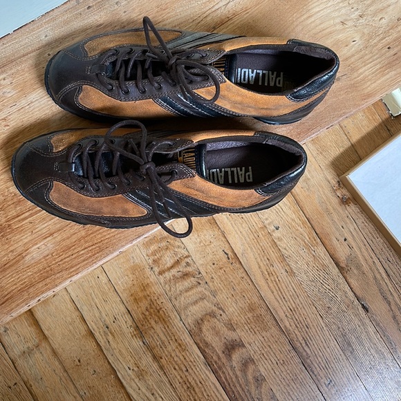 Palladium Other - Palladium Runnel Men Dark Brown/Orange Size 10 Shoe.